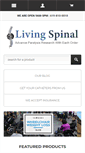 Mobile Screenshot of livingspinal.com